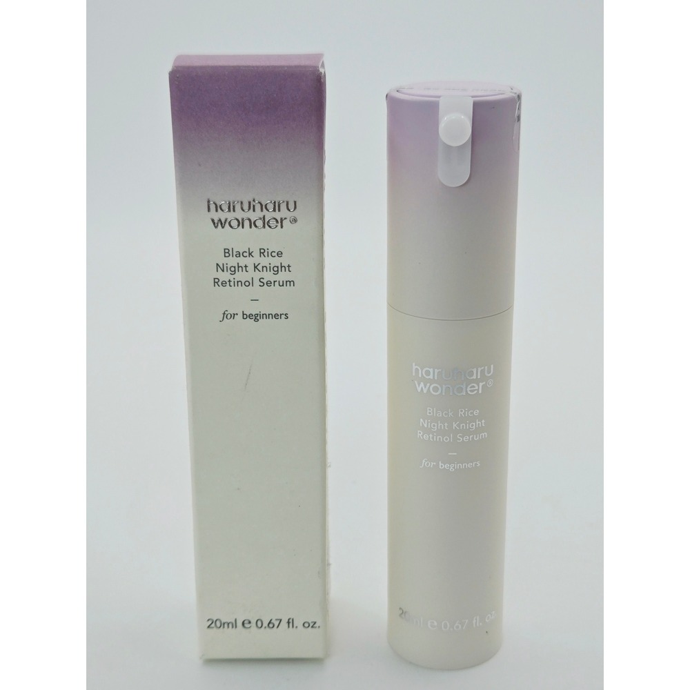 Haruharu Wonder Black Rice Night Knight Retinol Serum 20ml Beginners K-Beauty